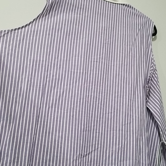 DG2 by Diane Gilman 3X Sleeveless Striped Blouse - Picture 6 of 6